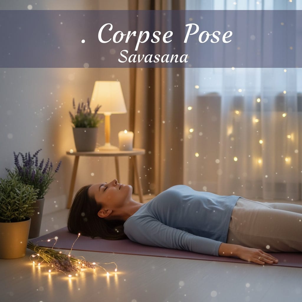 Corpse Pose (Savasana)
