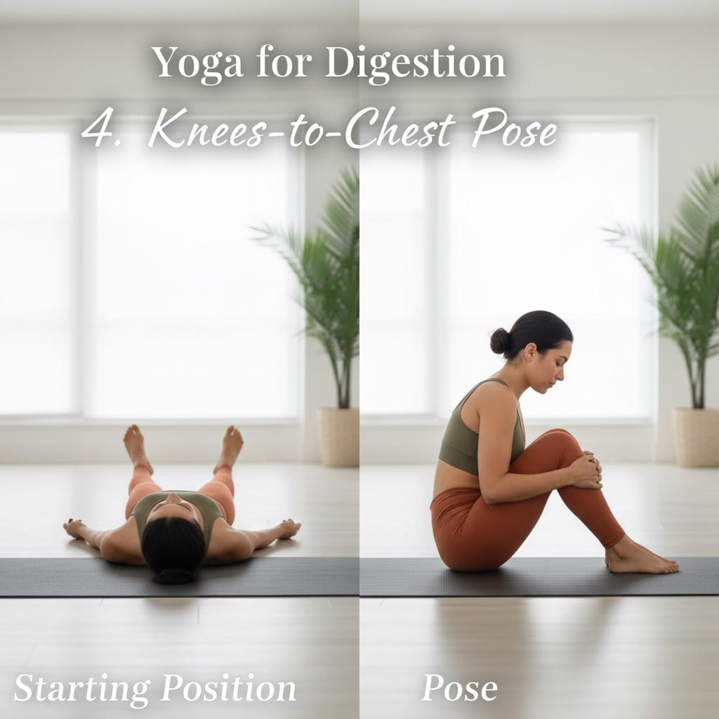 Knees-to-Chest Pose (Apanasana)