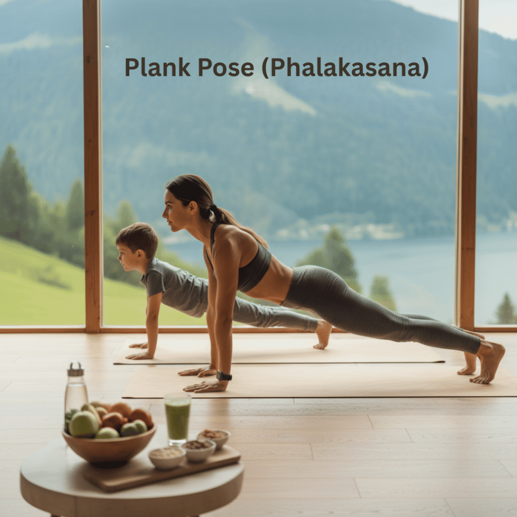 Plank Pose (Phalakasana), Yoga for weight loss