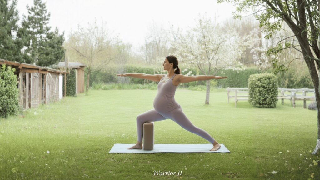 Warrior II (Virabhadrasana II) Yoga for pregnacy